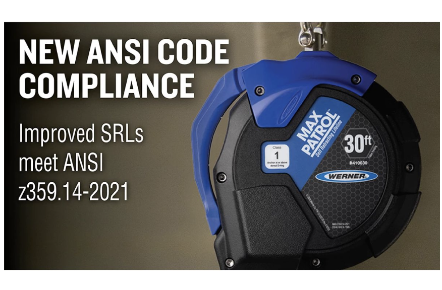 20ft Max Patrol Self-Retracting Lifeline, Galvanized Cable #R410020 - Image 3